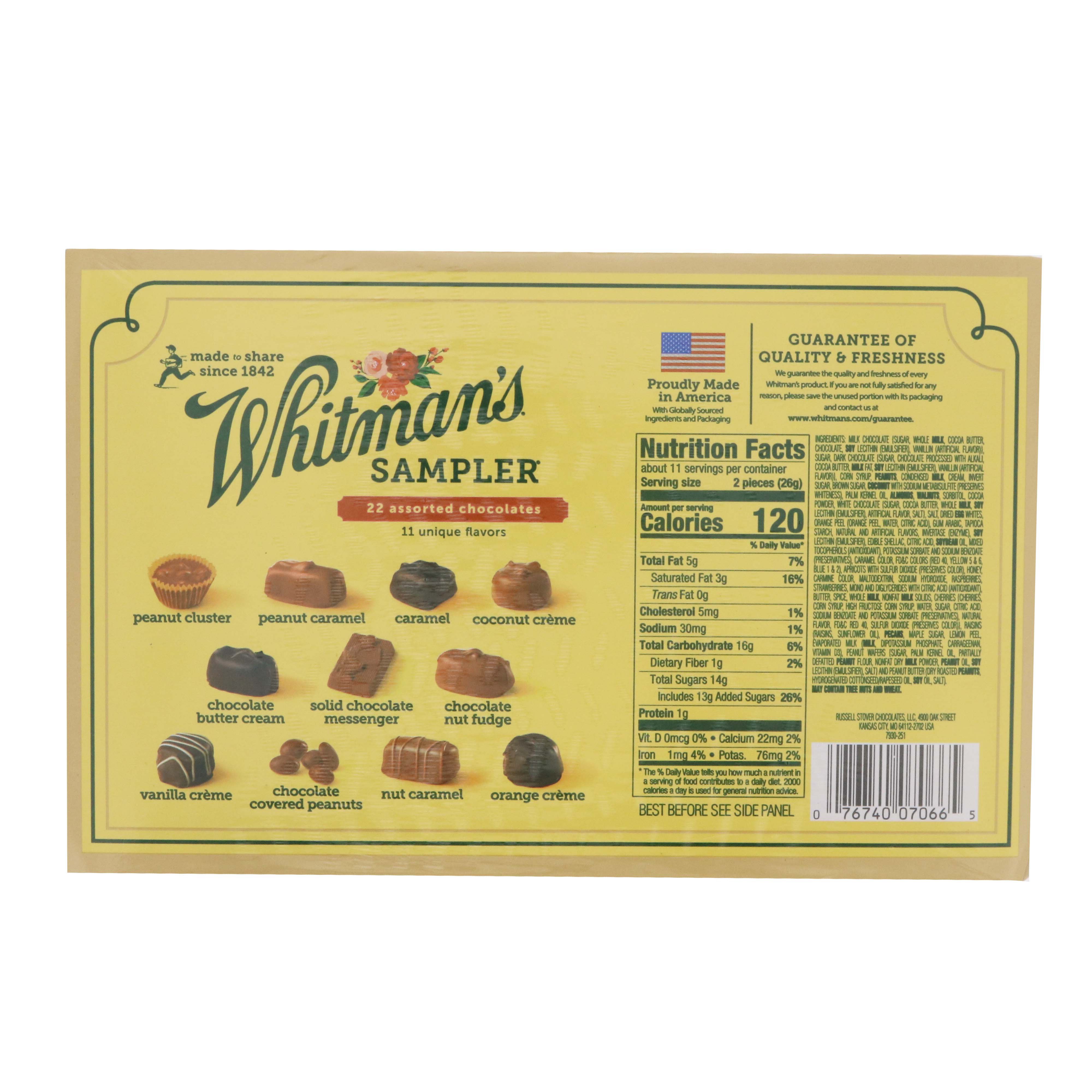 Whitman's Sampler Assorted Box Chocolates - Shop Candy At H-E-B