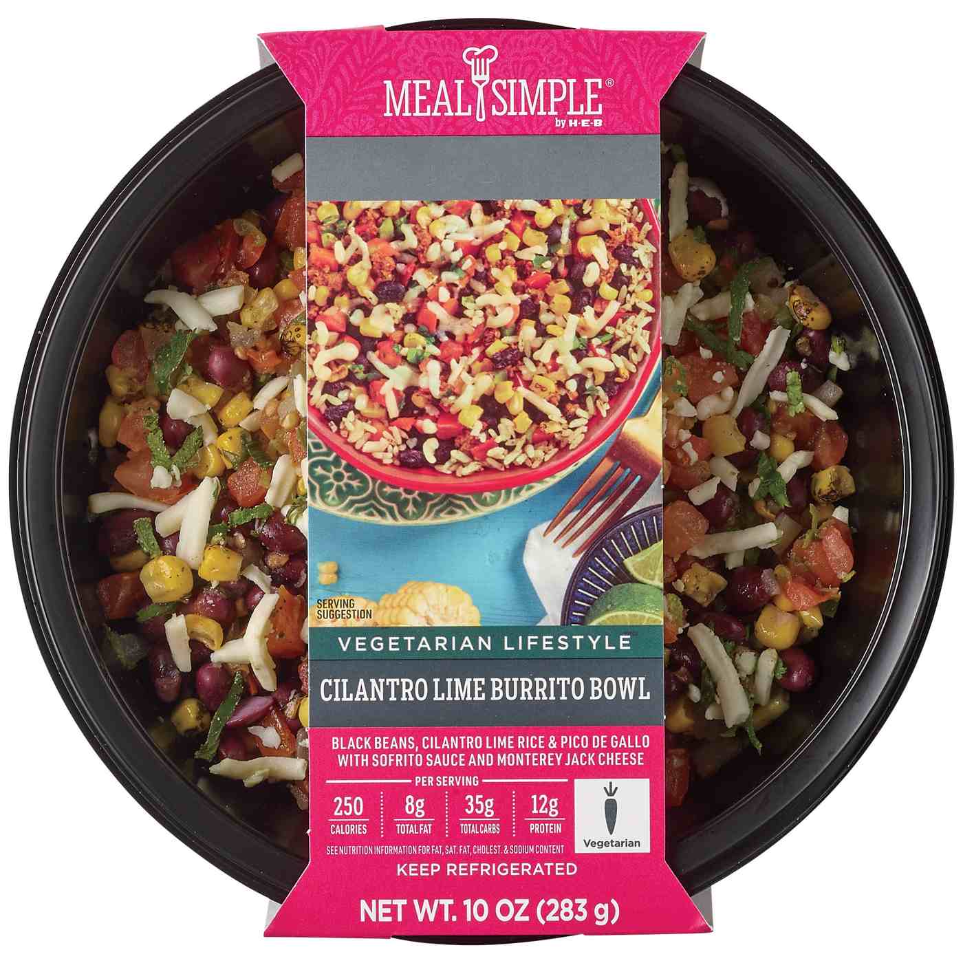 Meal Simple by H-E-B Cilantro Lime Burrito Bowl; image 2 of 4