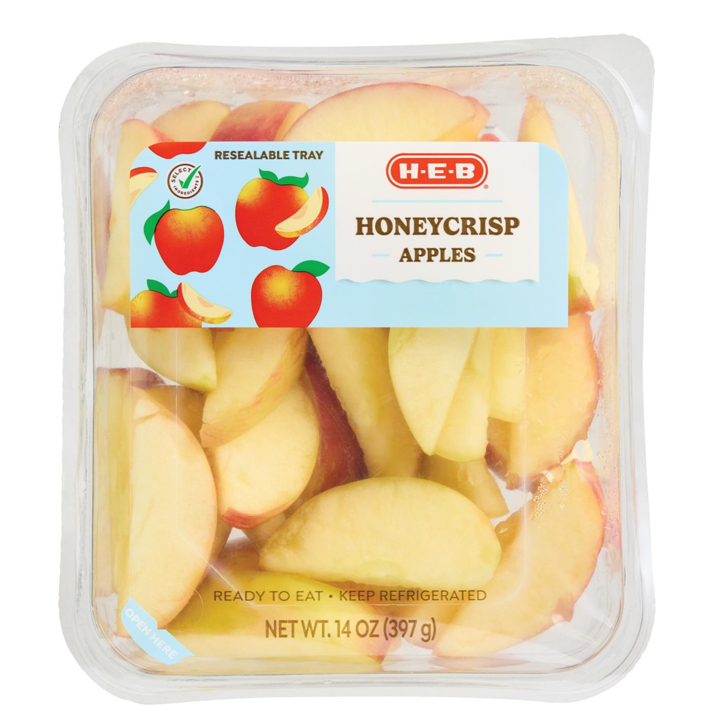 H-E-B Fresh Honeycrisp Apple Slices; image 1 of 2