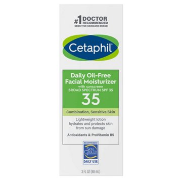 Cetaphil Daily Oil Free Facial Moisturizer - SPF 35, 3 oz