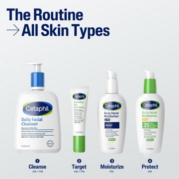 Cetaphil Daily Oil Free Facial Moisturizer - SPF 35, 3 oz