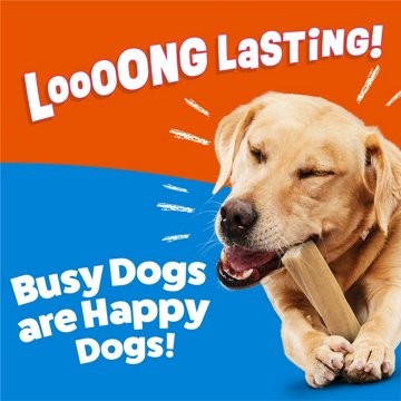 Busy Purina Bone Large Dog Chews With Peanut Butter Flavor