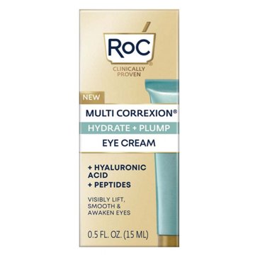 RoC Multi Correxion Hydrate + Plump Eye Cream, 0.5 oz