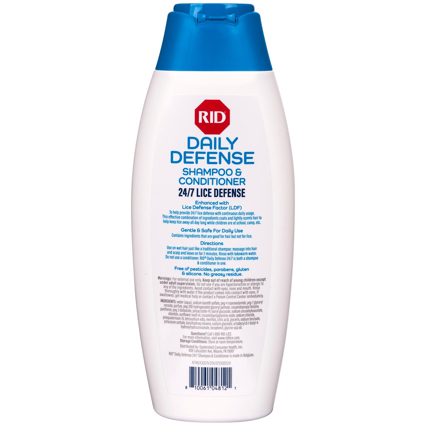 RID Daily Defense Shampoo & Conditioner Shop Skin & scalp treatments