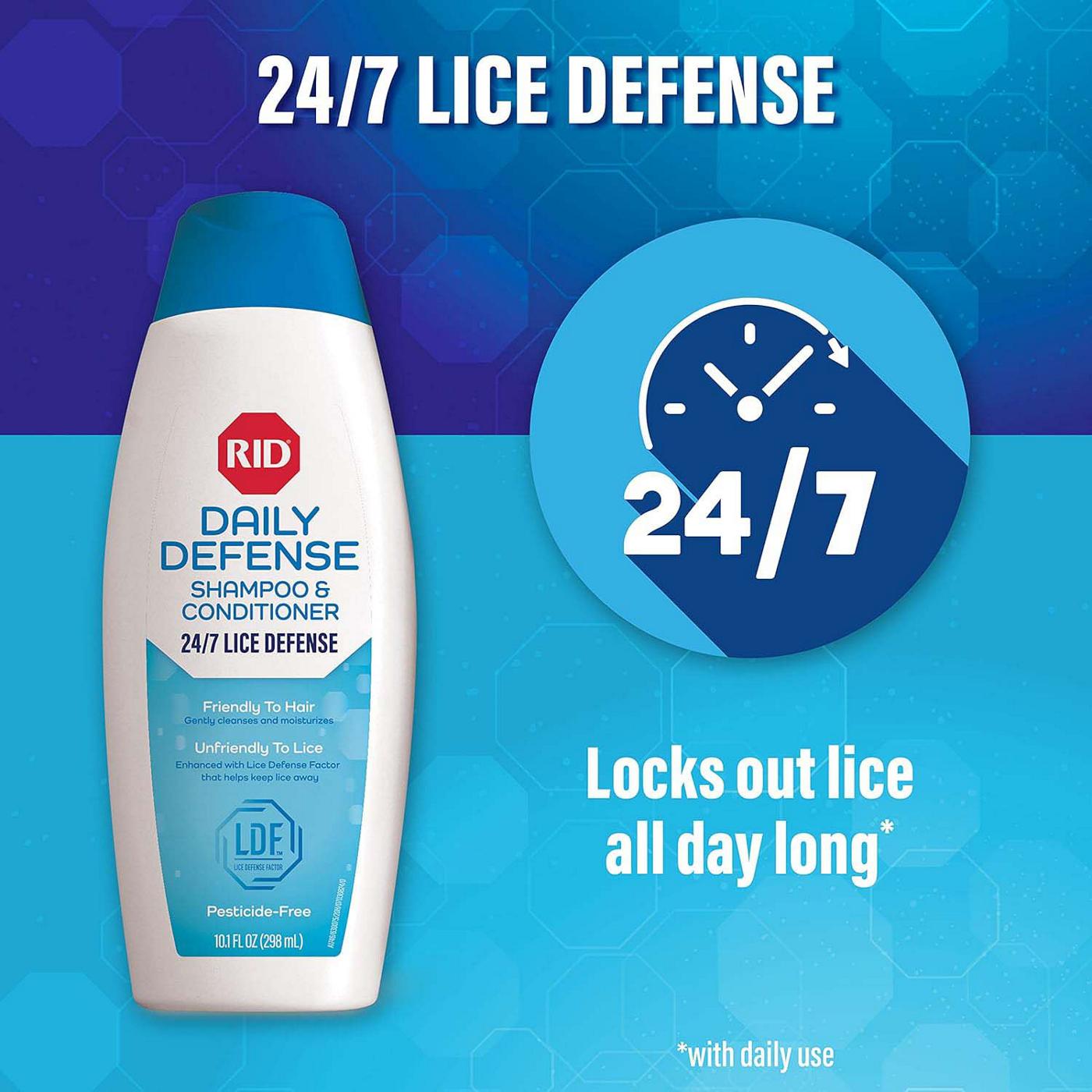 RID Daily Defense Shampoo & Conditioner; image 5 of 6