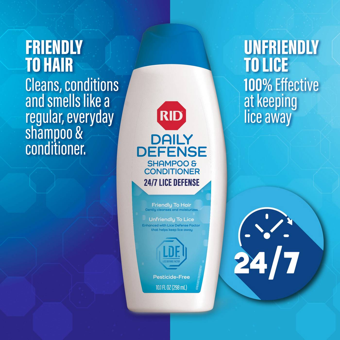 RID Daily Defense Lice Shampoo & Conditioner; image 7 of 7