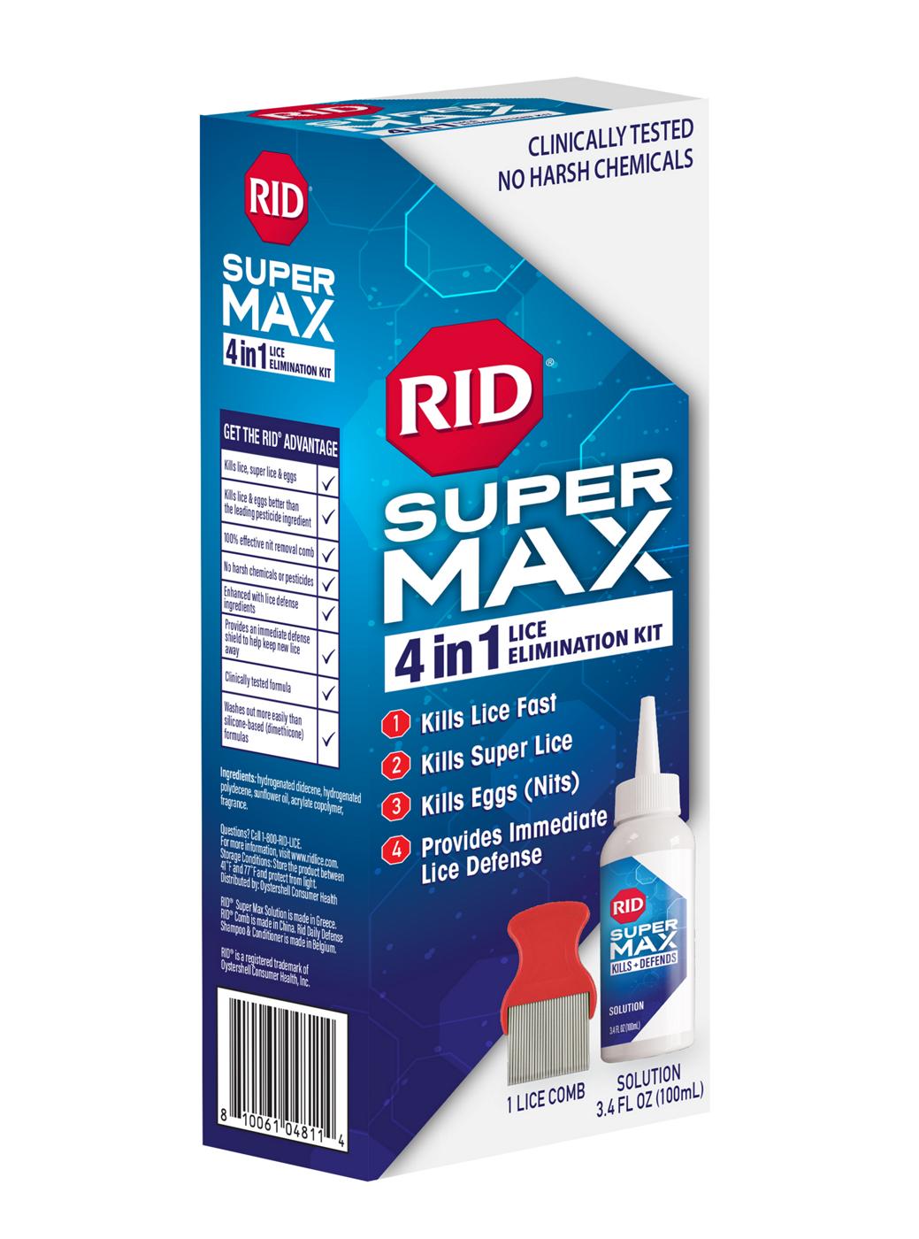 RID Super Max 4-in-1 Lice Elimination Kit; image 3 of 5