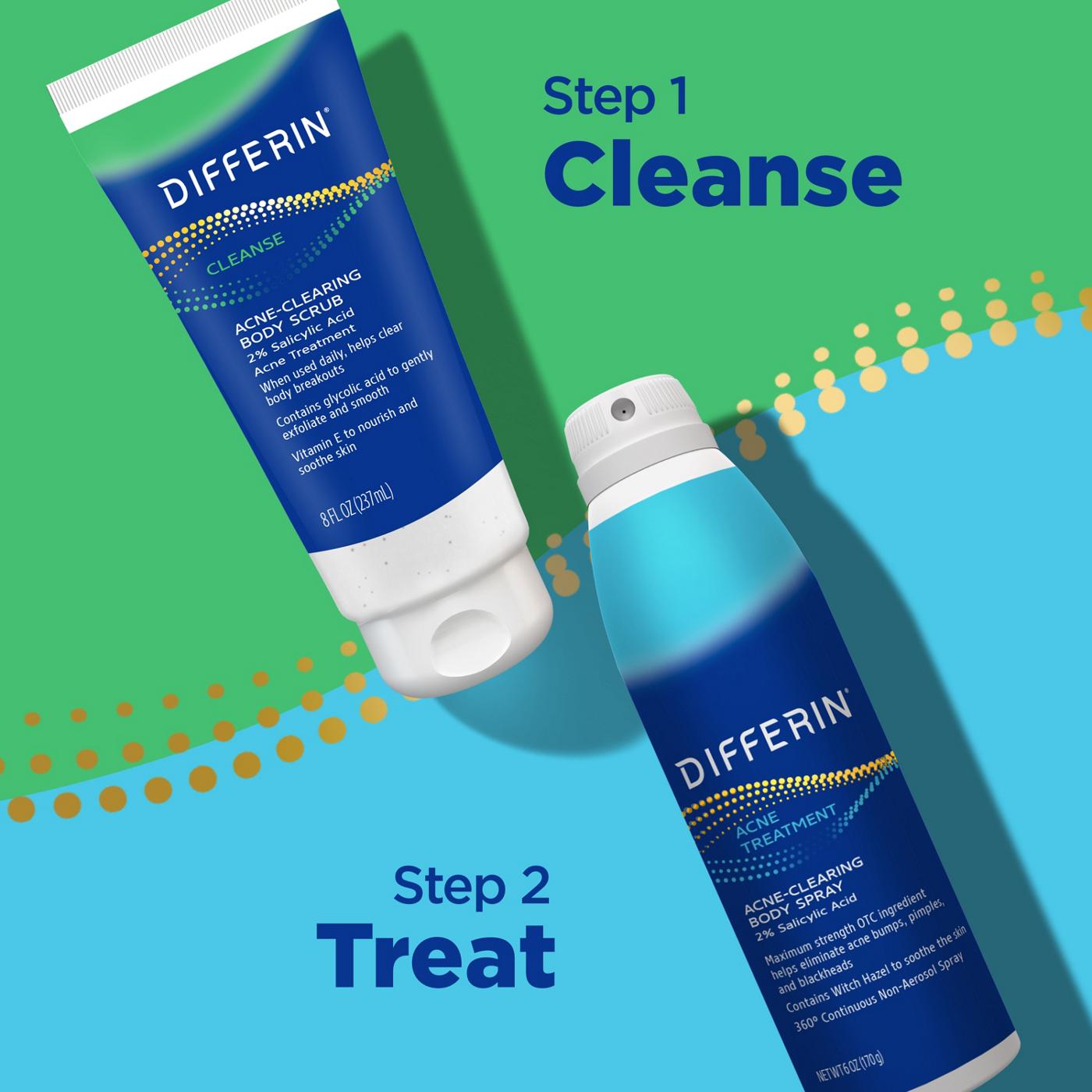 Differin Acne Clearing Body Scrub; image 3 of 8