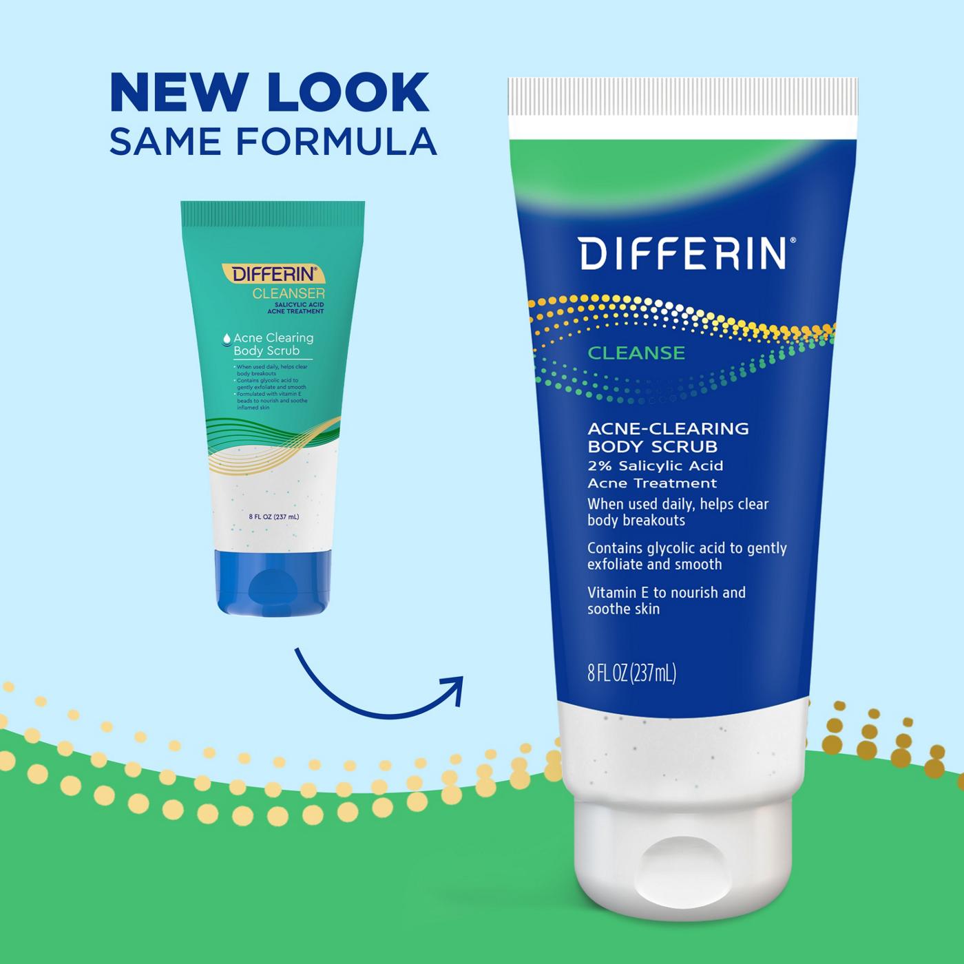 Differin Acne Clearing Body Scrub; image 8 of 8