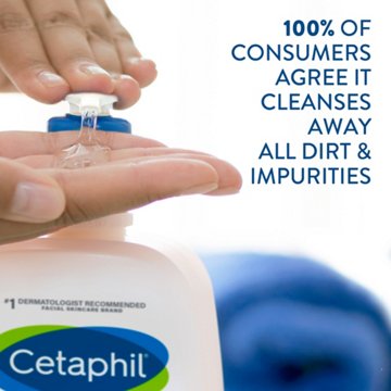 Cetaphil Daily Facial Cleanser, 16 oz