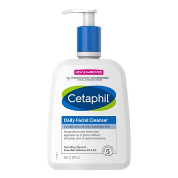 Cetaphil Daily Facial Cleanser, 16 oz