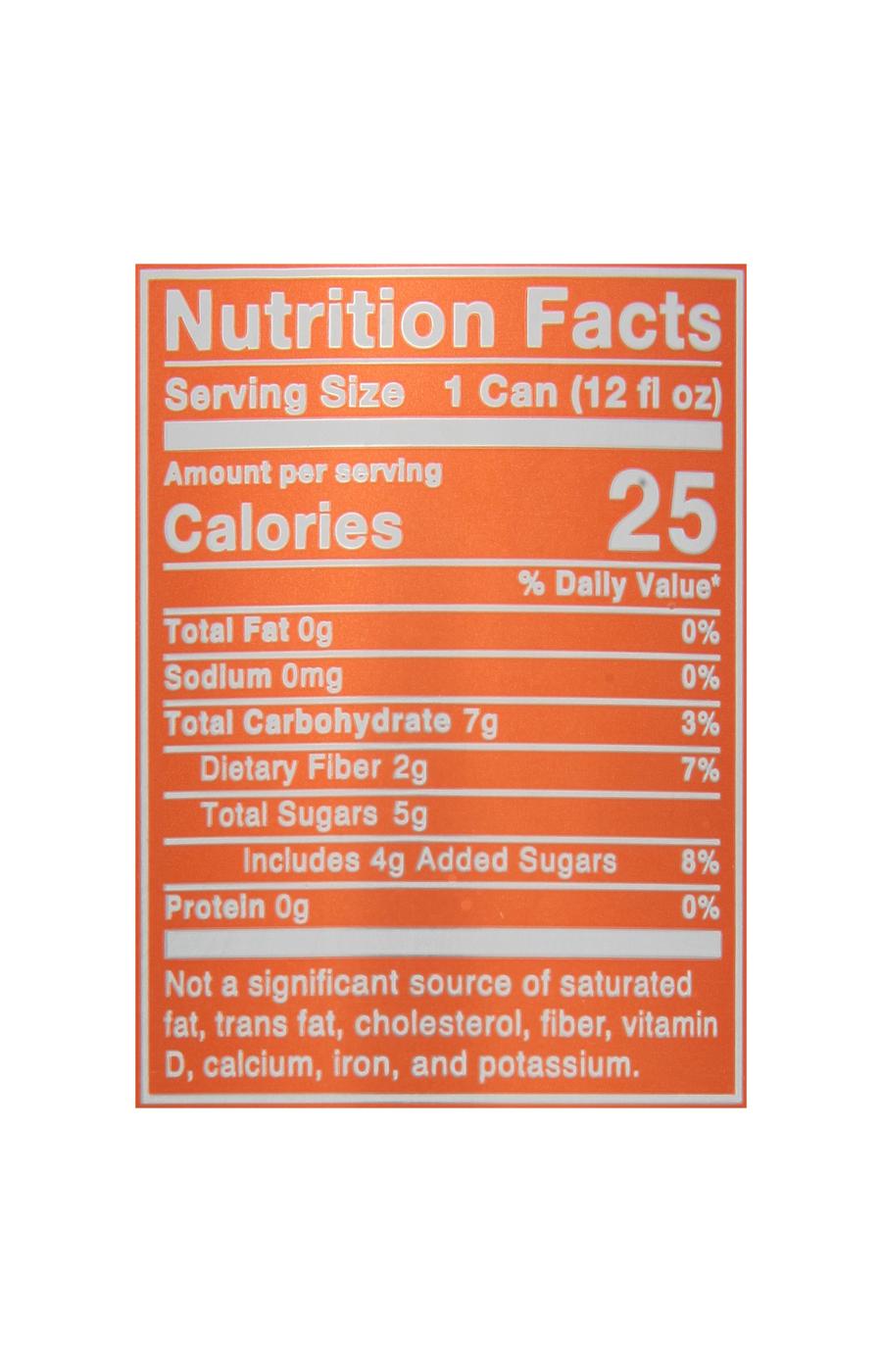 poppi Prebiotic Soda - Orange; image 2 of 3