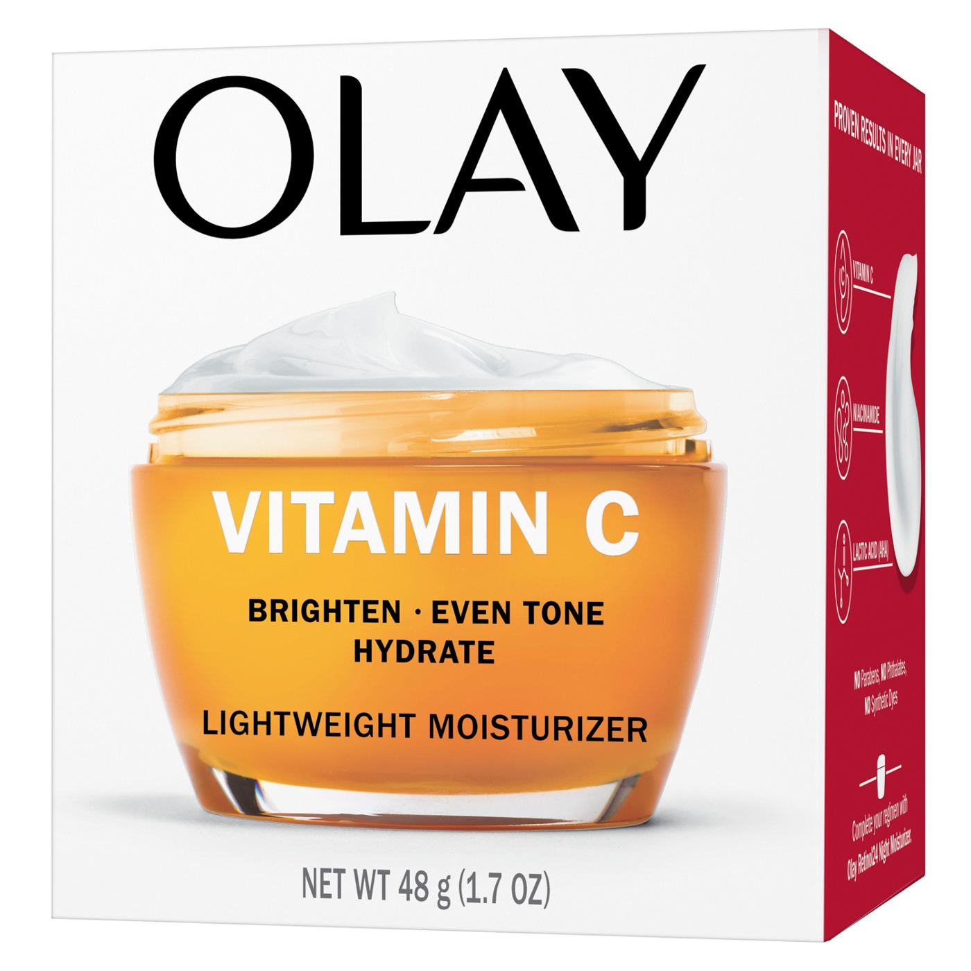 Olay Regenerist Vitamin C + Peptide 24 Face Moisturizer; image 2 of 10