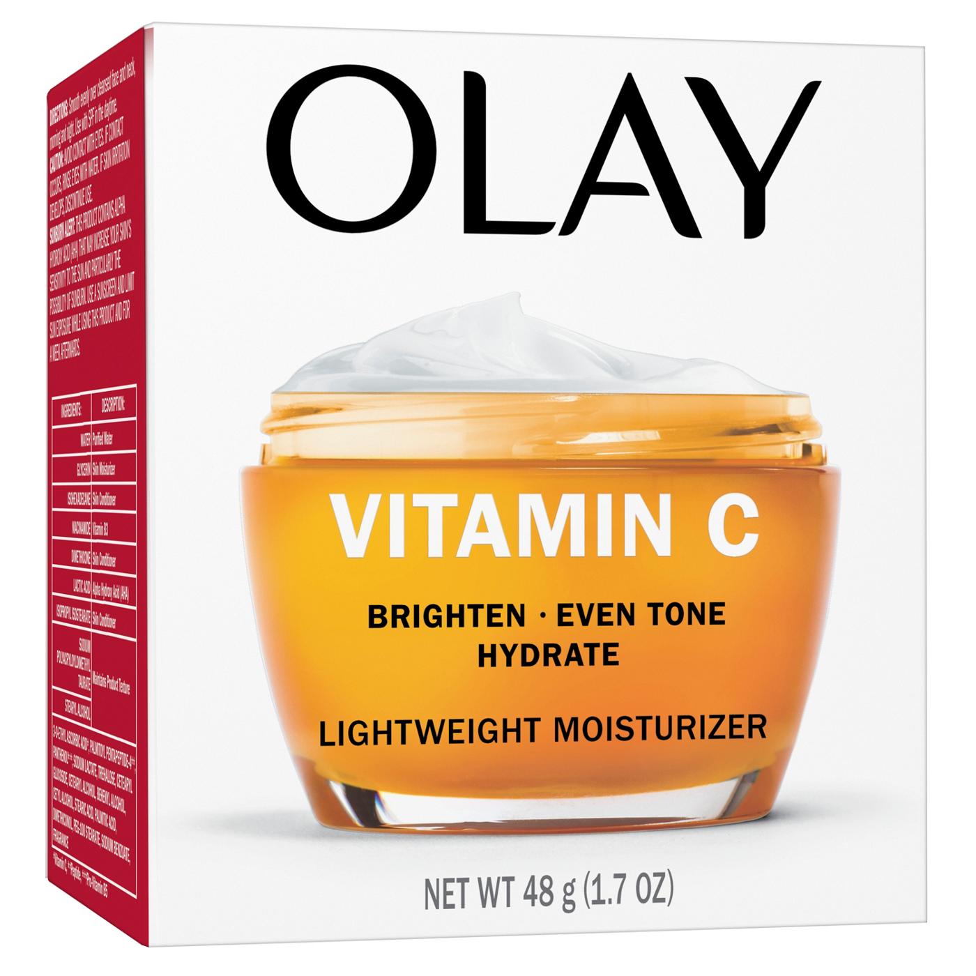 Olay Regenerist Vitamin C + Peptide 24 Face Moisturizer; image 6 of 10