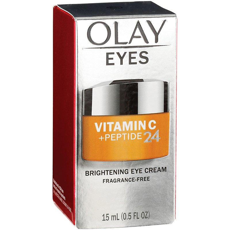 Olay Olay Vitamin C + Peptide 24 Eye Cream, Fragrance-Free - Shop Bath &  Skin Care at H-E-B