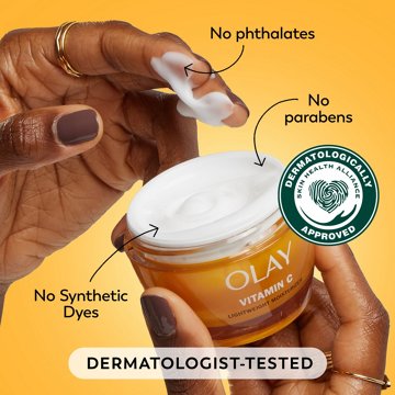 Olay Regenerist Vitamin C + Peptide 24 Hydrating Moisturizer, 0.5 oz