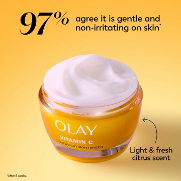 Olay Regenerist Vitamin C + Peptide 24 Hydrating Moisturizer, 0.5 oz