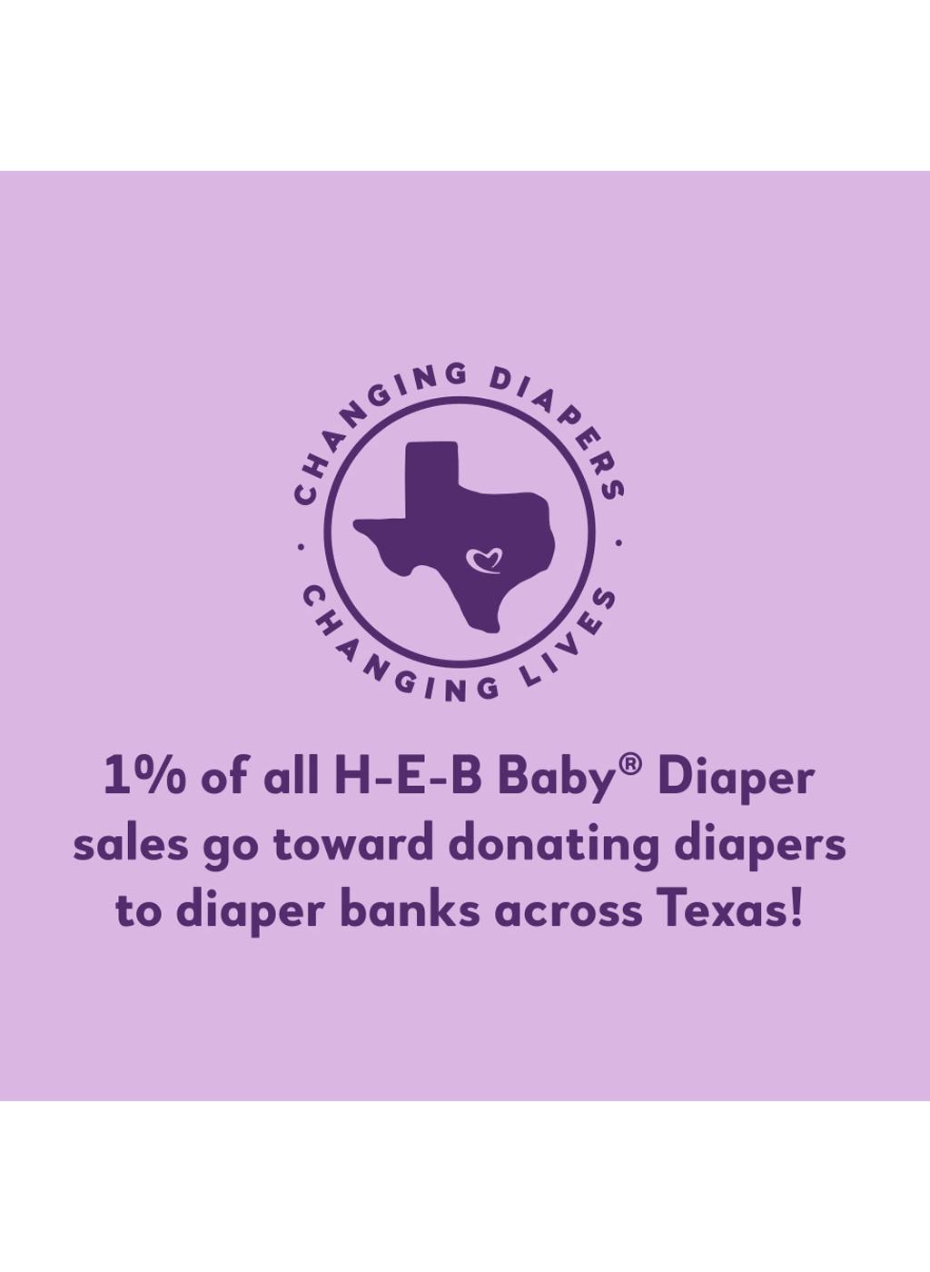 H-E-B Baby Jumbo Pack Diapers - Size 2; image 4 of 6