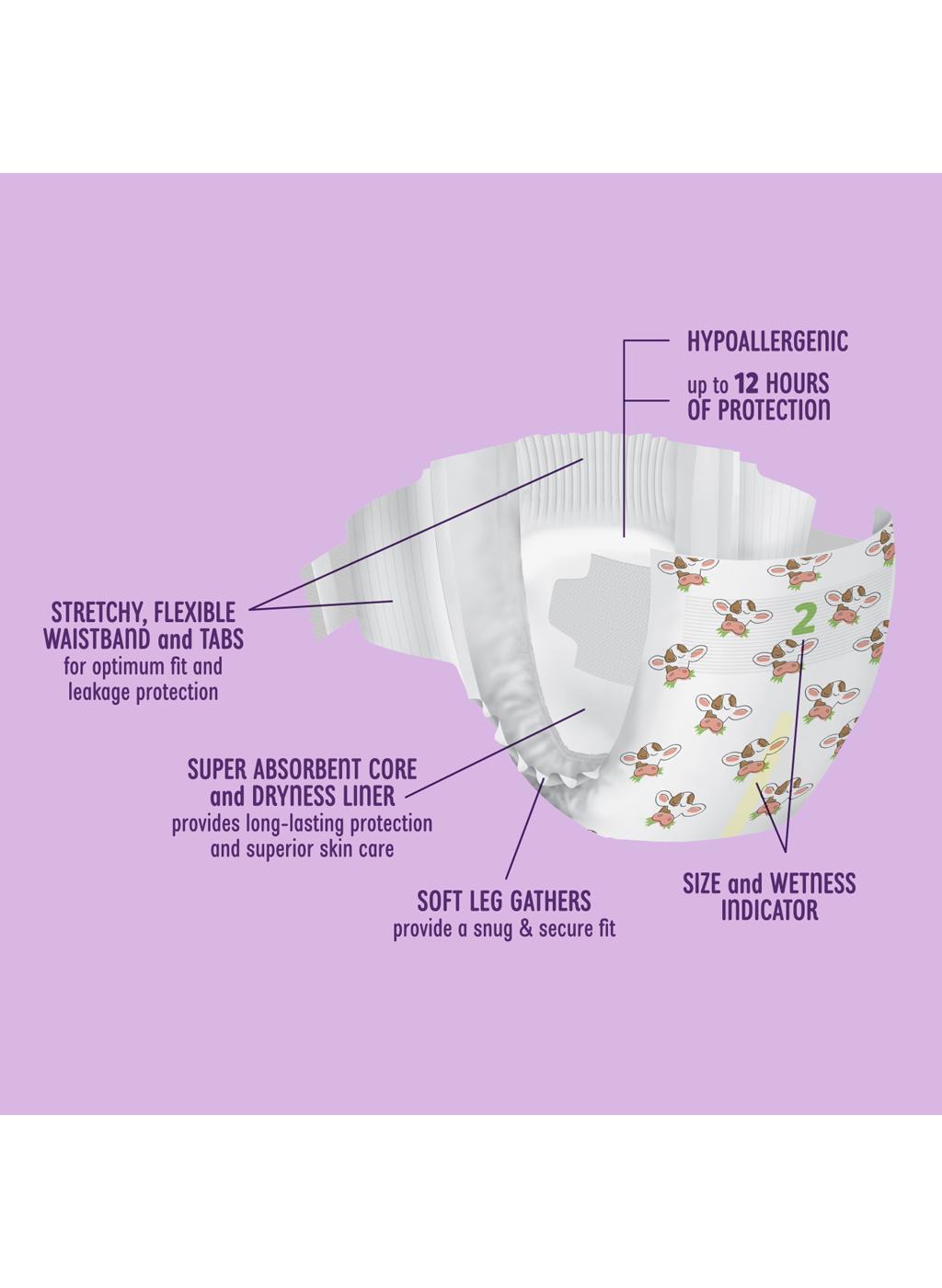 H-E-B Baby Small Pack Diapers - Size 2; image 6 of 6