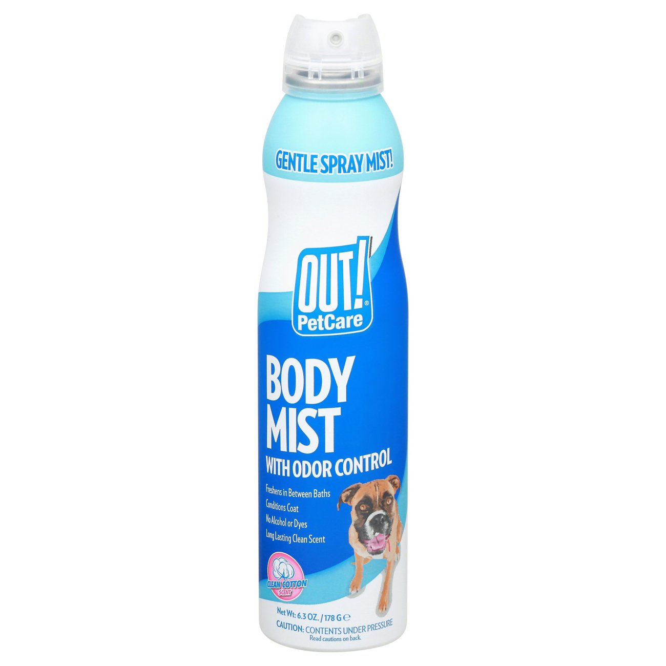 Out! Pet Care Clean Cotton Body Mist with Odor Control Shop Grooming