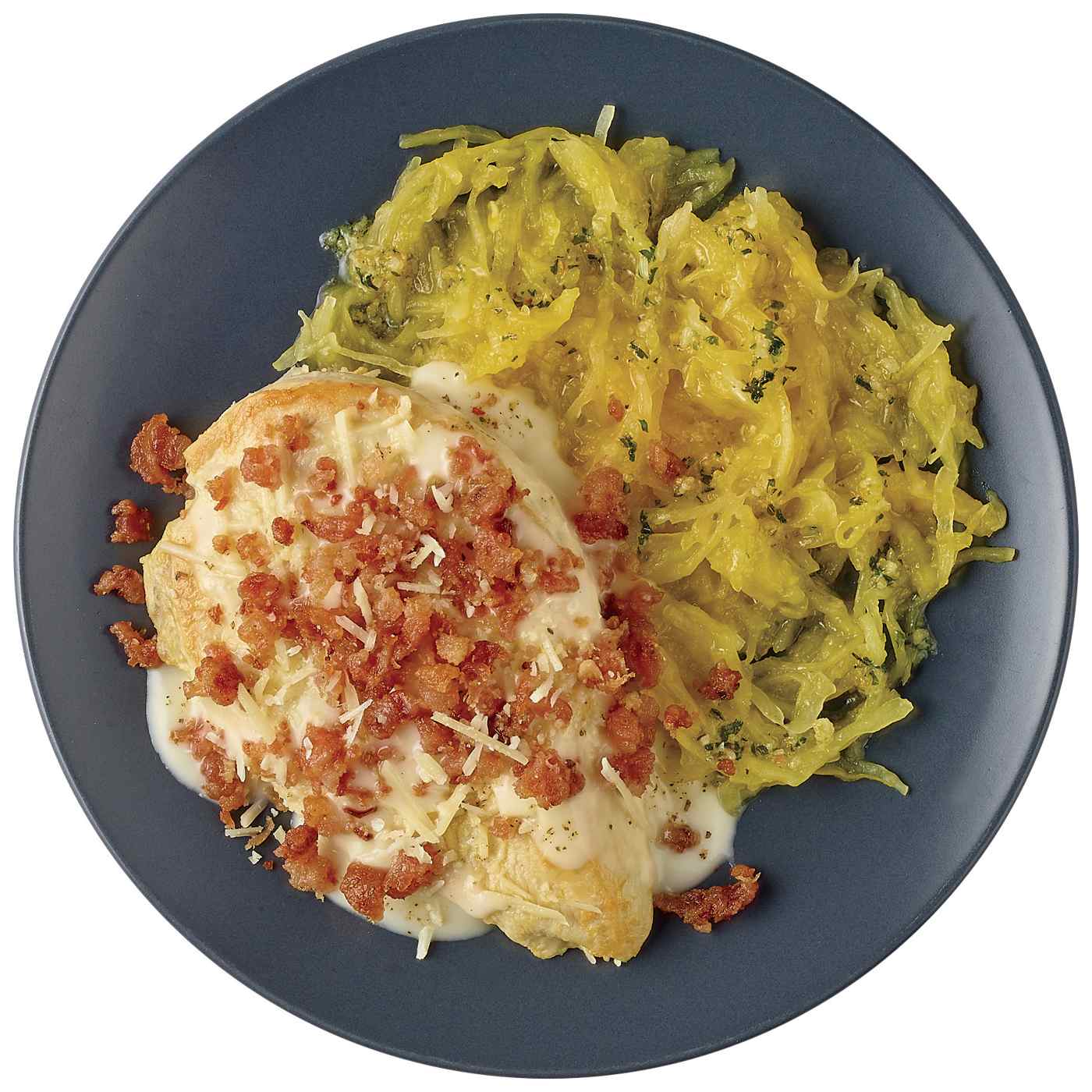 Meal Simple by H-E-B Bacon Alfredo Chicken & Spaghetti Squash; image 2 of 4