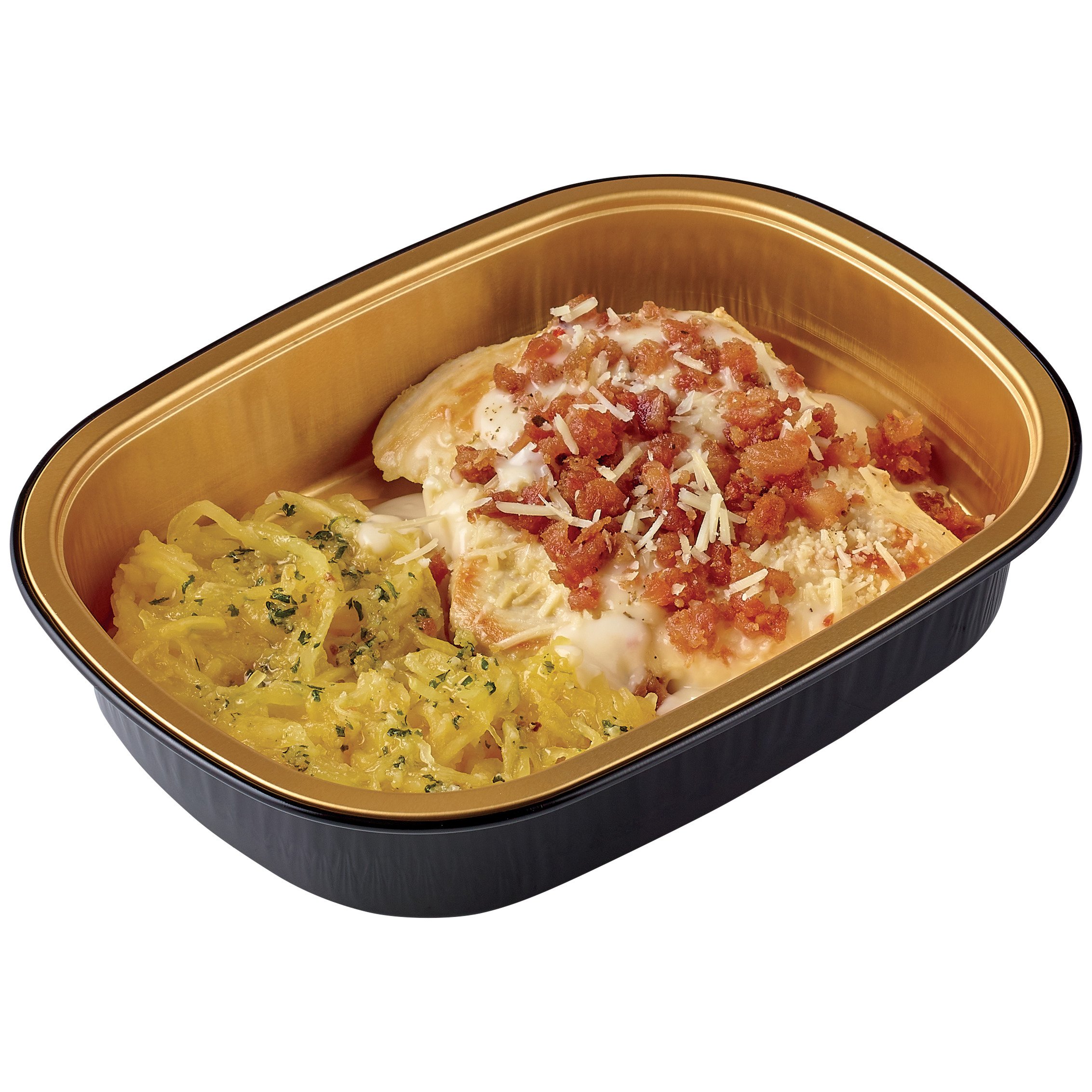 Meal Simple By H-E-B Bacon Alfredo Chicken & Spaghetti Squash - Shop ...