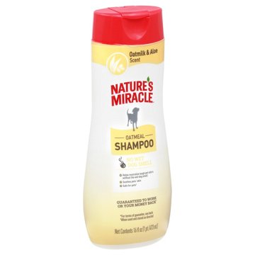 Nature's Miracle Oatmeal & Aloe Dog Shampoo, 16 oz