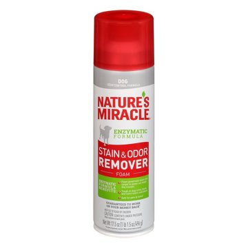Nature's Miracle Stain & Odor Remover Foam, 17.5 oz