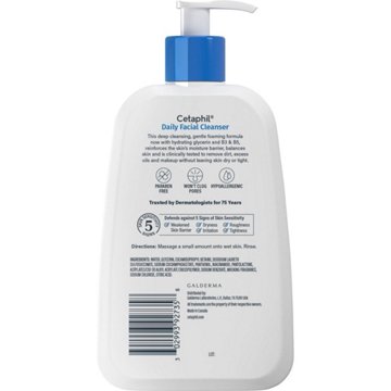 Cetaphil Daily Facial Cleanser, 8 oz