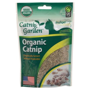 Multipet Catnip Garden Organic Catnip, 1 oz