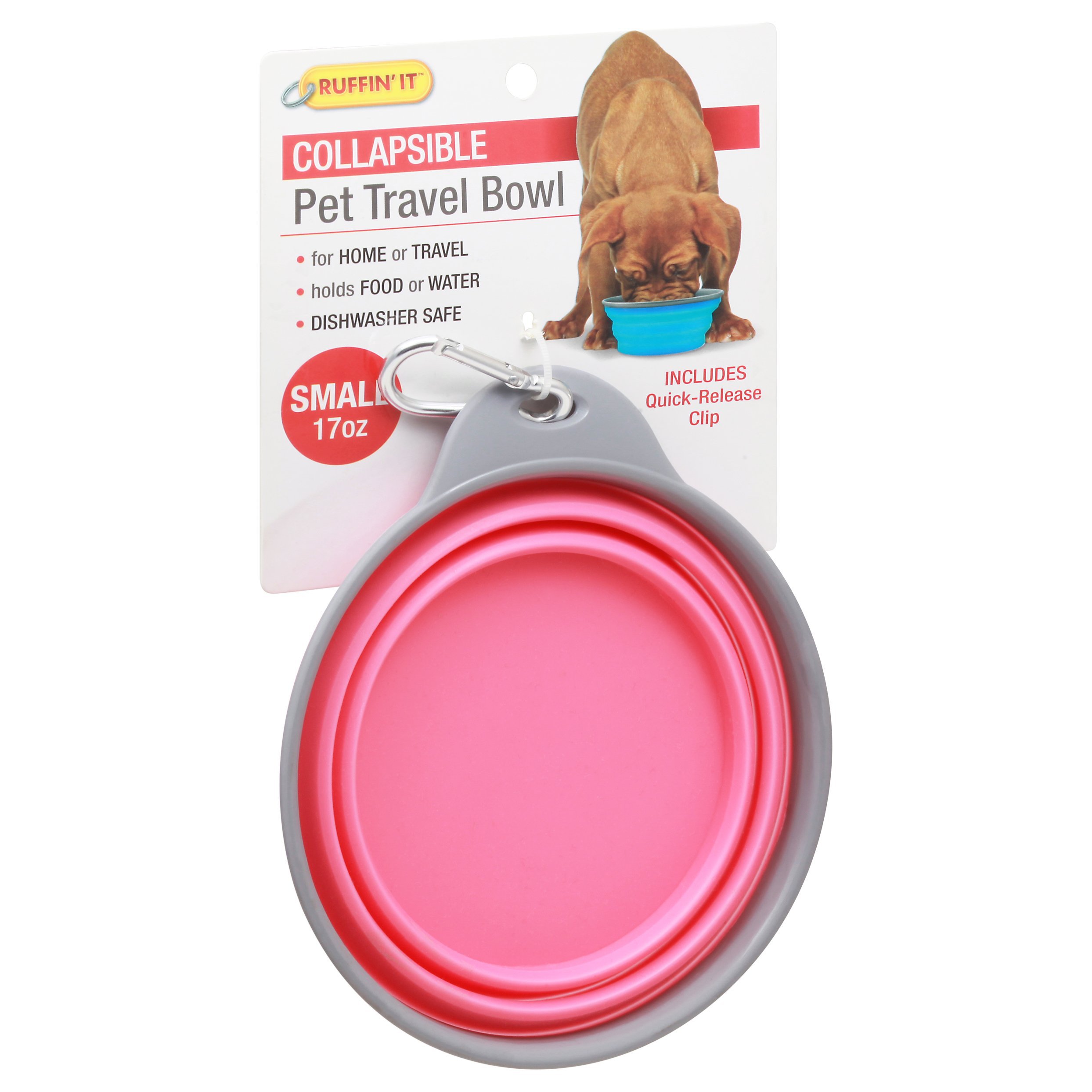 Ruffin' It Collapsible Small Pet Travel Bowl Shop Bowls & automatic feeders at HEB