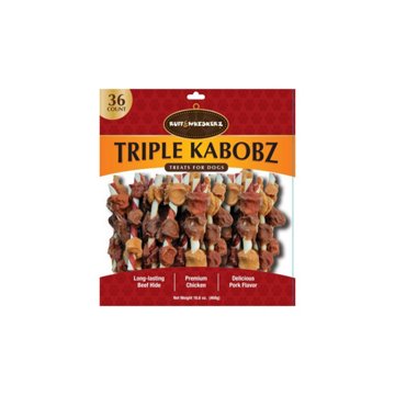 Ruff & Whiskerz Triple Kabobz Dog Treats
