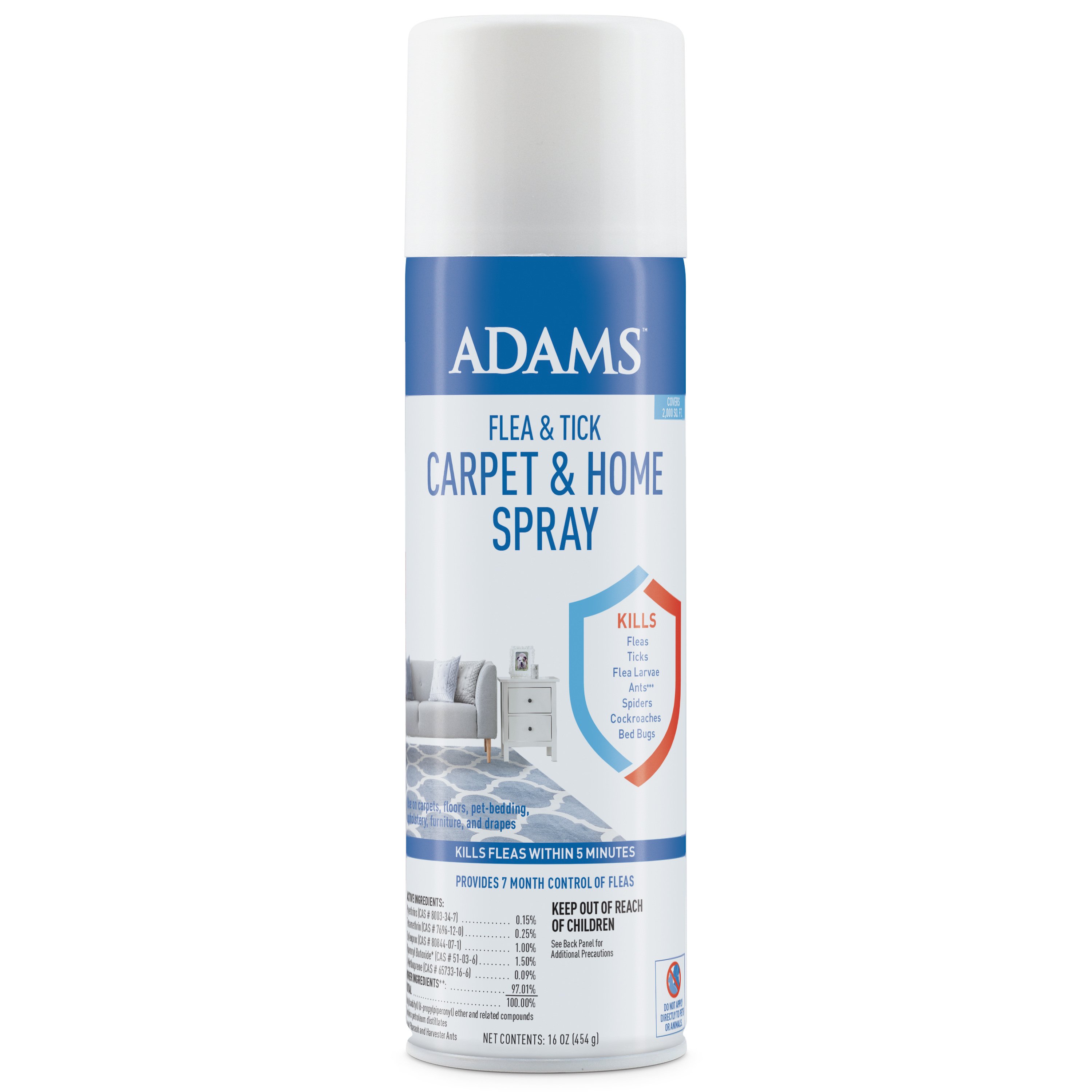 Adams Flea Tick Carpet Home Spray Dogs At H E B