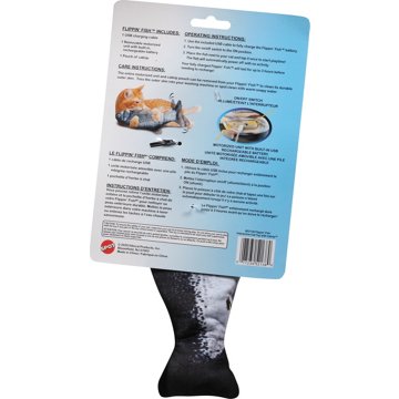 Spot Flippin' Fish Interactive Cat Toy with Catnip