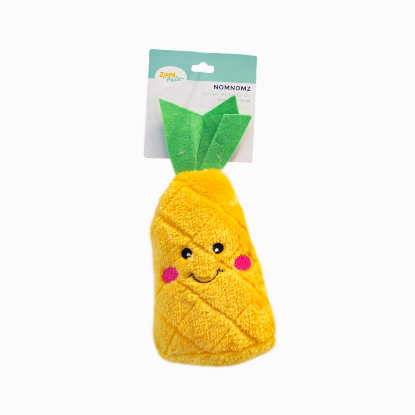 Zippy Paws Nomnomz Pineapple Dog Toy Shop Plush Toys at HEB