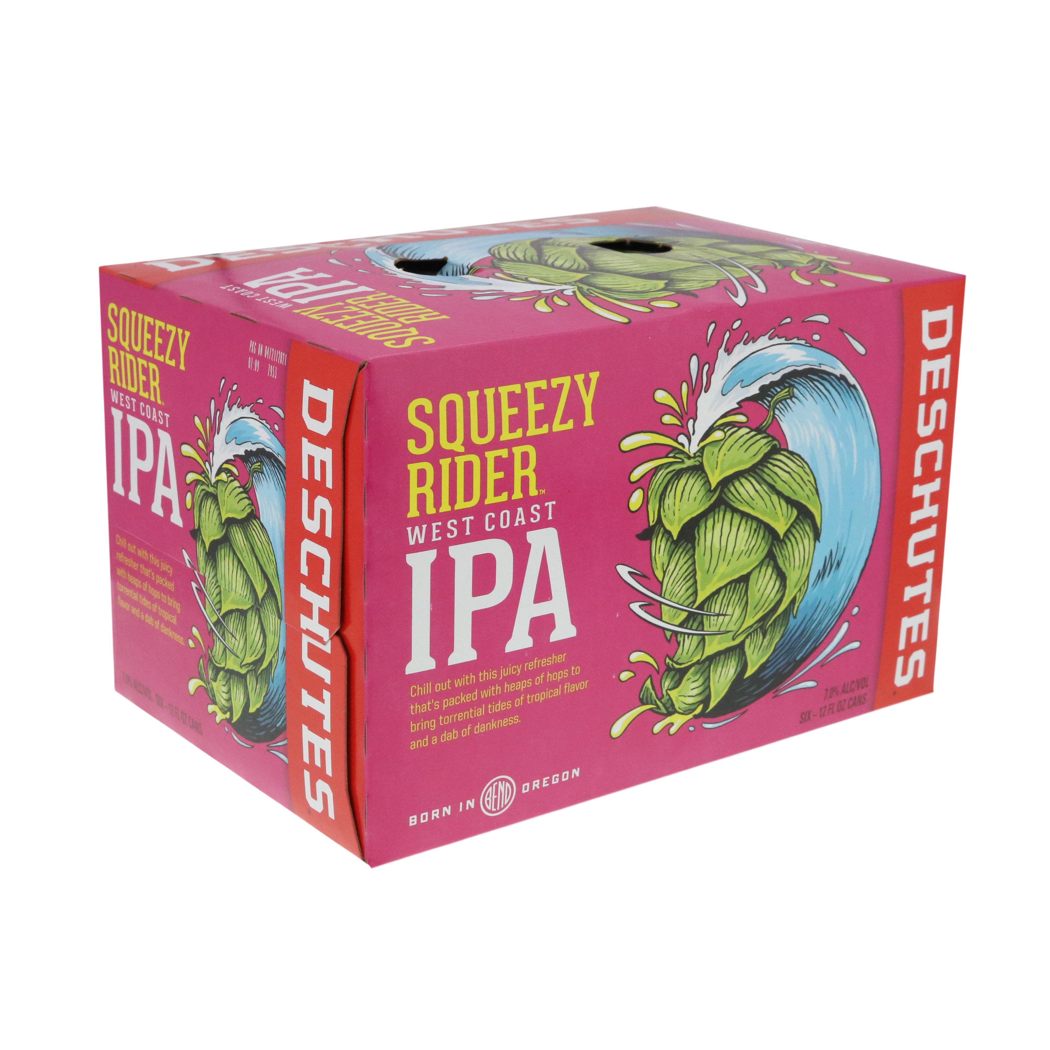 Deschutes Squeezy Rider Ipa 12 Oz Cans - Shop Beer At H-e-b