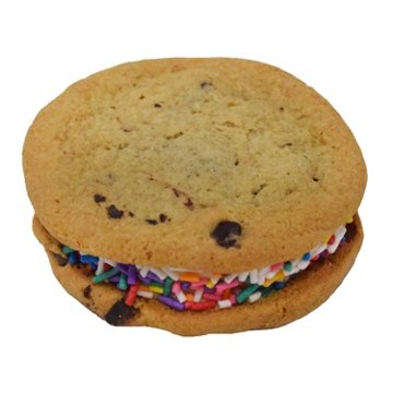 H-E-B Bakery Vanilla Ice Cream Chocolate Chunk Cookie Sandwiches, 2 ct