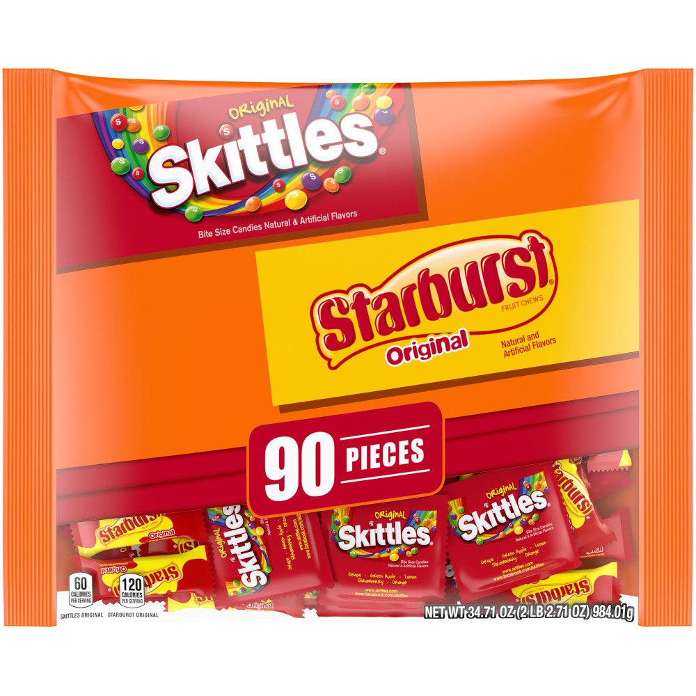 Skittles & Starburst Fun Size Candy Packs - Shop Candy at H-E-B