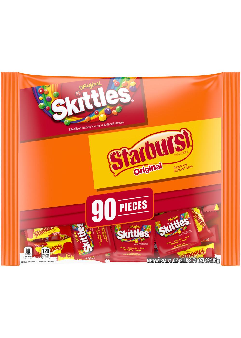Skittles & Starburst Fun Size Candy Packs; image 1 of 9