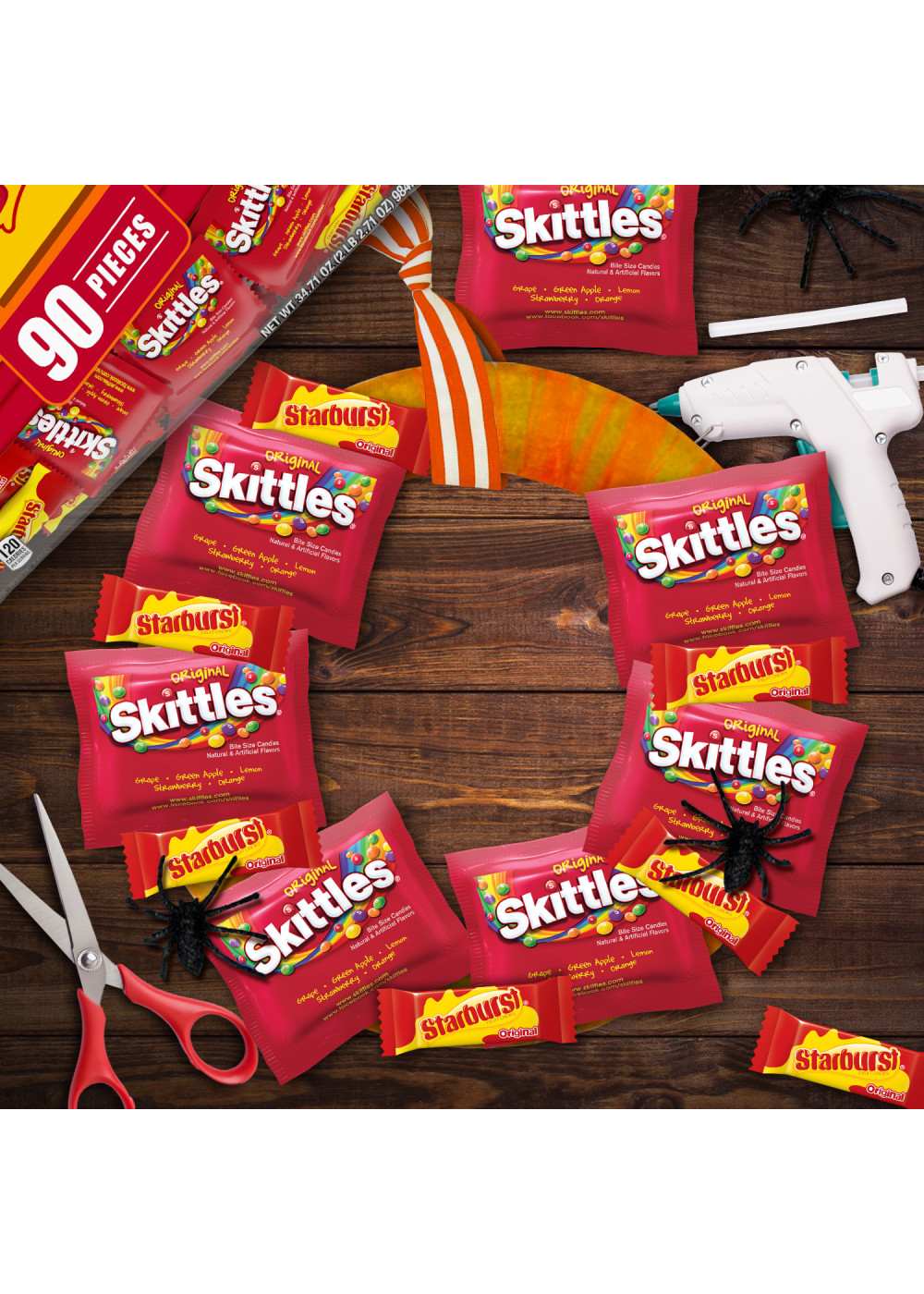 Skittles & Starburst Fun Size Candy Packs; image 5 of 9