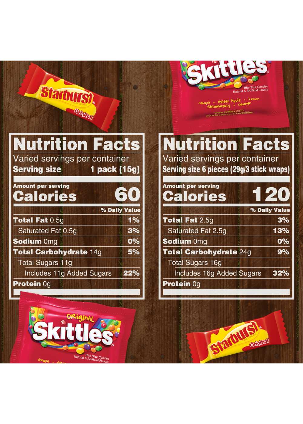 Skittles & Starburst Fun Size Candy Packs; image 8 of 9