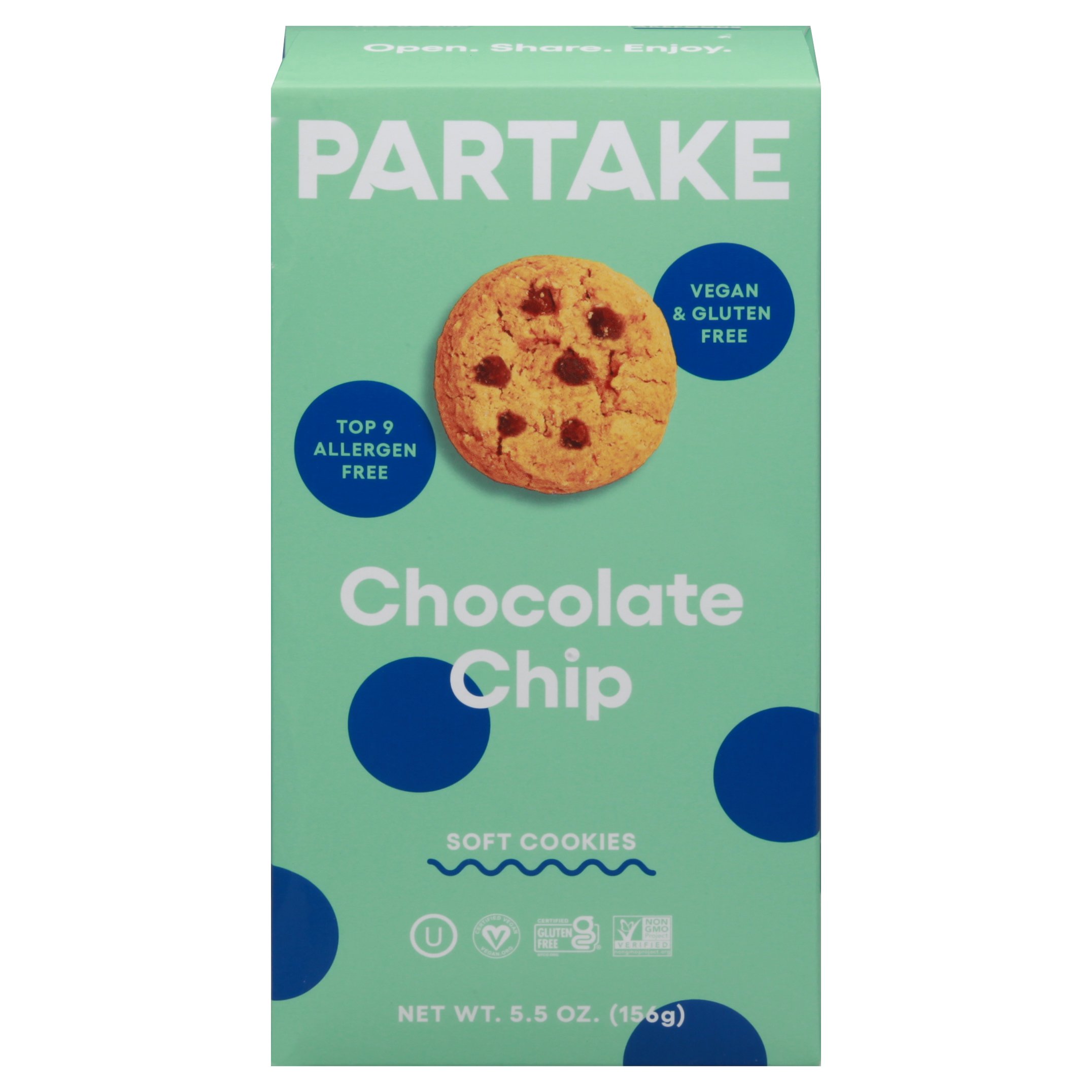 Partake Soft Baked Chocolate Chip Cookies