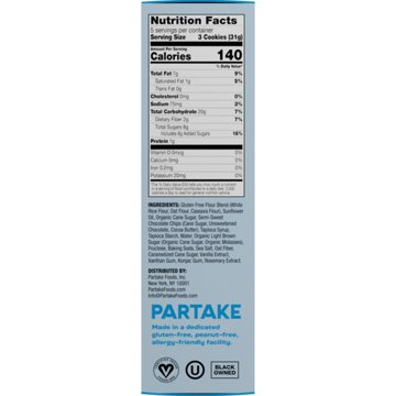Partake Chocolate Chip Soft Baked