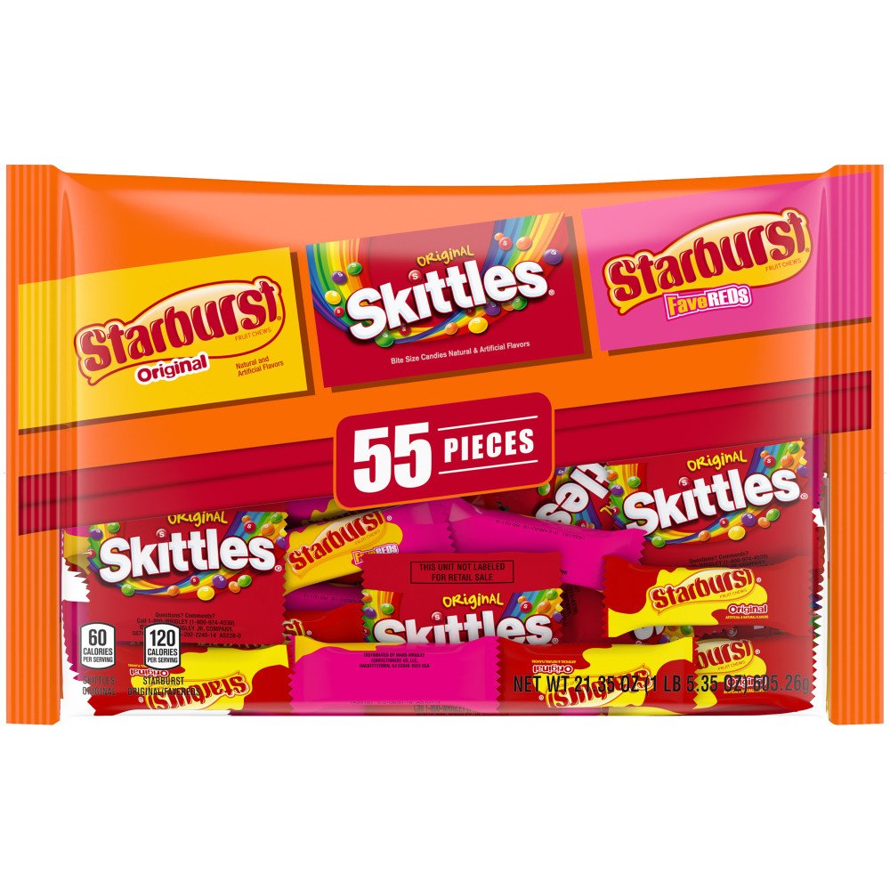 Starburst & Skittles Assorted Sweets Candy Packs Shop Snacks & Candy