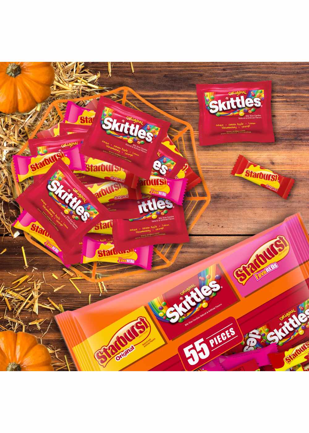 Skittles & Starburst Assorted Chewy Halloween Candy; image 6 of 7