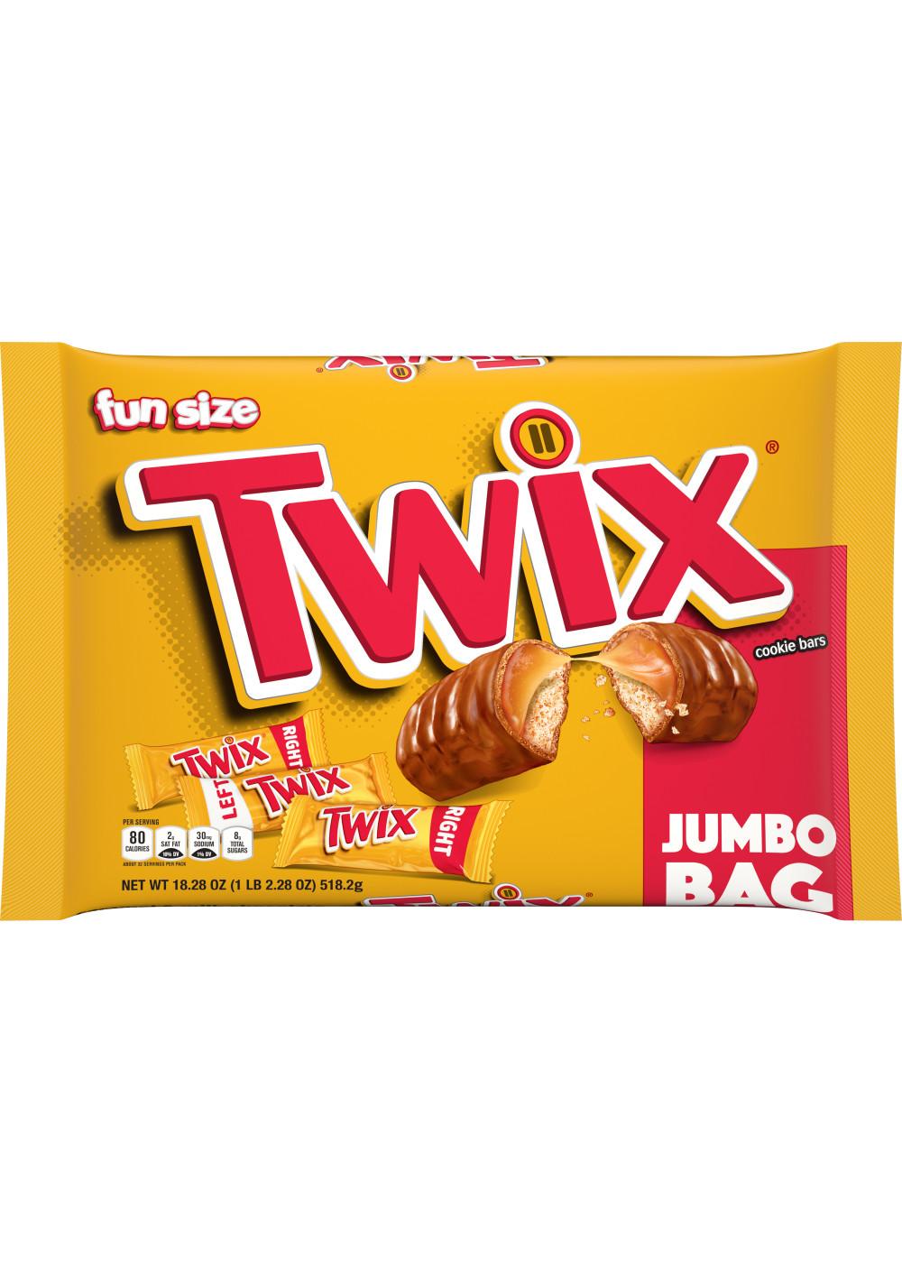 Twix Fun Size Halloween Candy Bars - Jumbo Bag; image 1 of 10