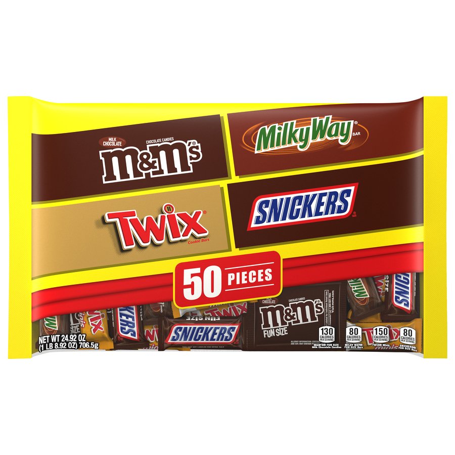 M&M's Caramel Fun Size Chocolate Candy, 6 Pack - Shop Candy at H-E-B