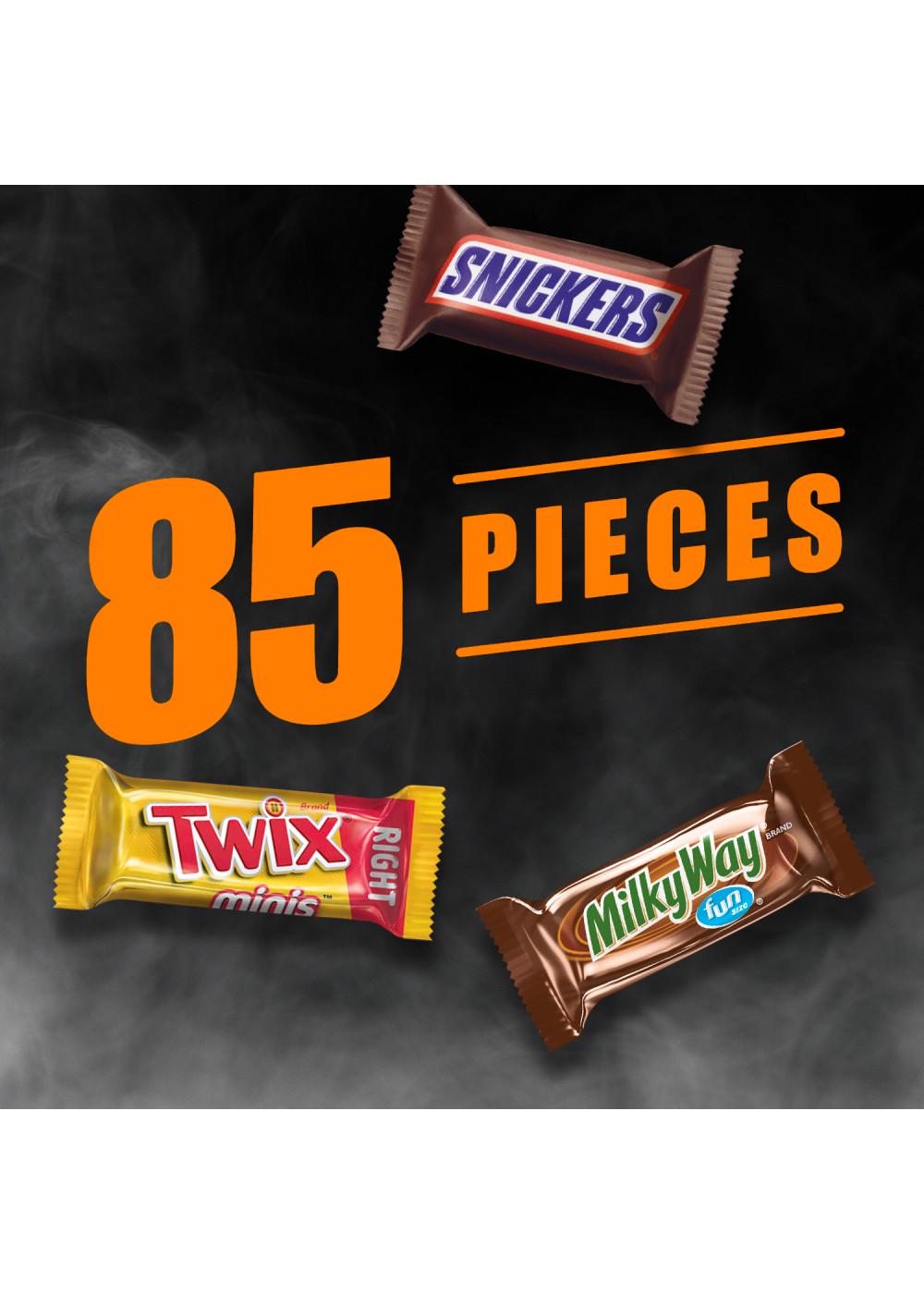 Snickers, Twix & Milky Way Assoted Fun Size Halloween Candy Bars; image 2 of 7