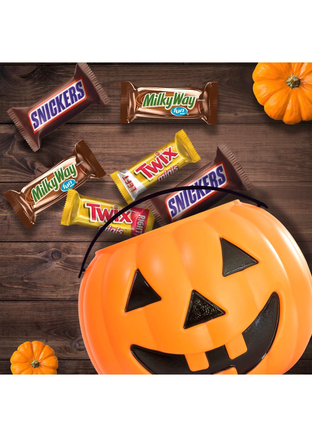 Snickers, Twix & Milky Way Assoted Fun Size Halloween Candy Bars; image 4 of 7