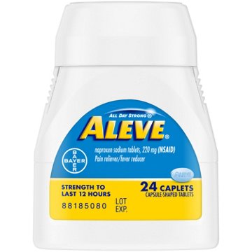 Aleve Pain & Fever Relief Naproxen 220 mg Tablets